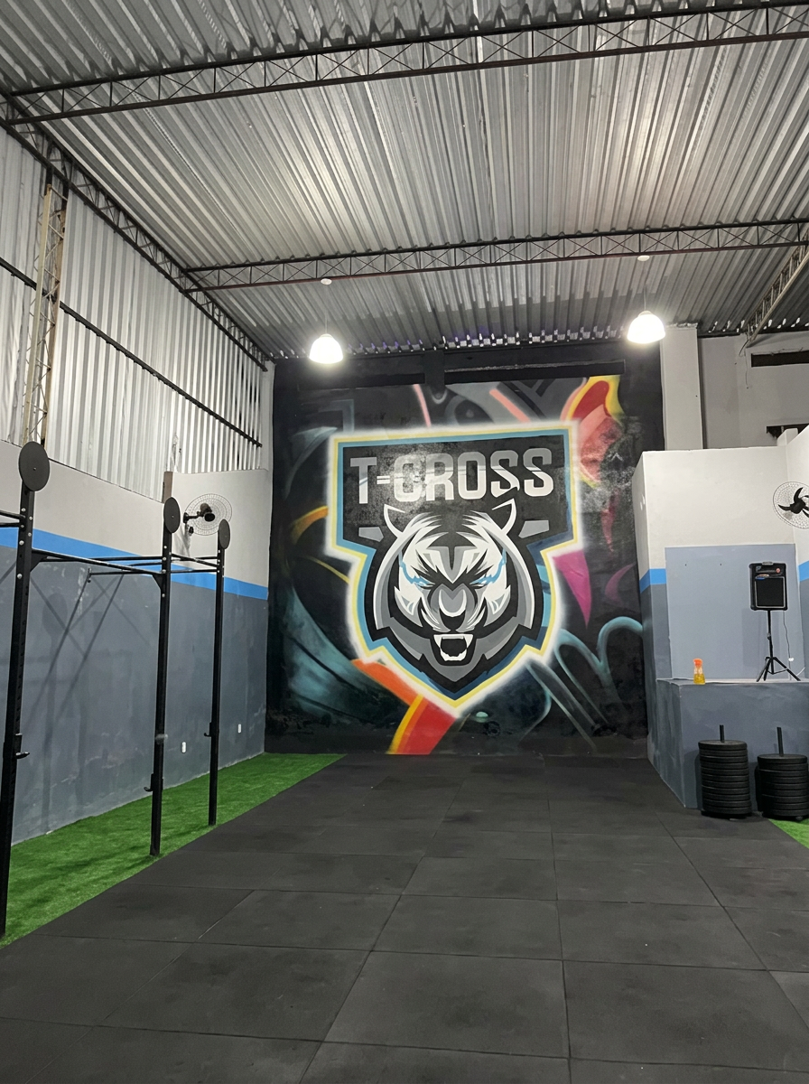 Área de treino da T-Cross Centro Físico